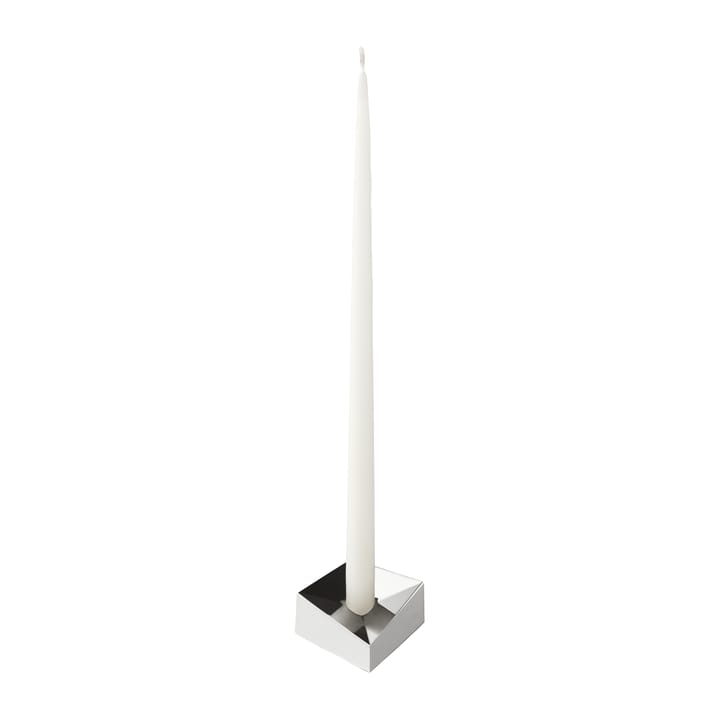 STOFF Nagel reflect candle holder small 2.7 cm - Chrome - STOFF