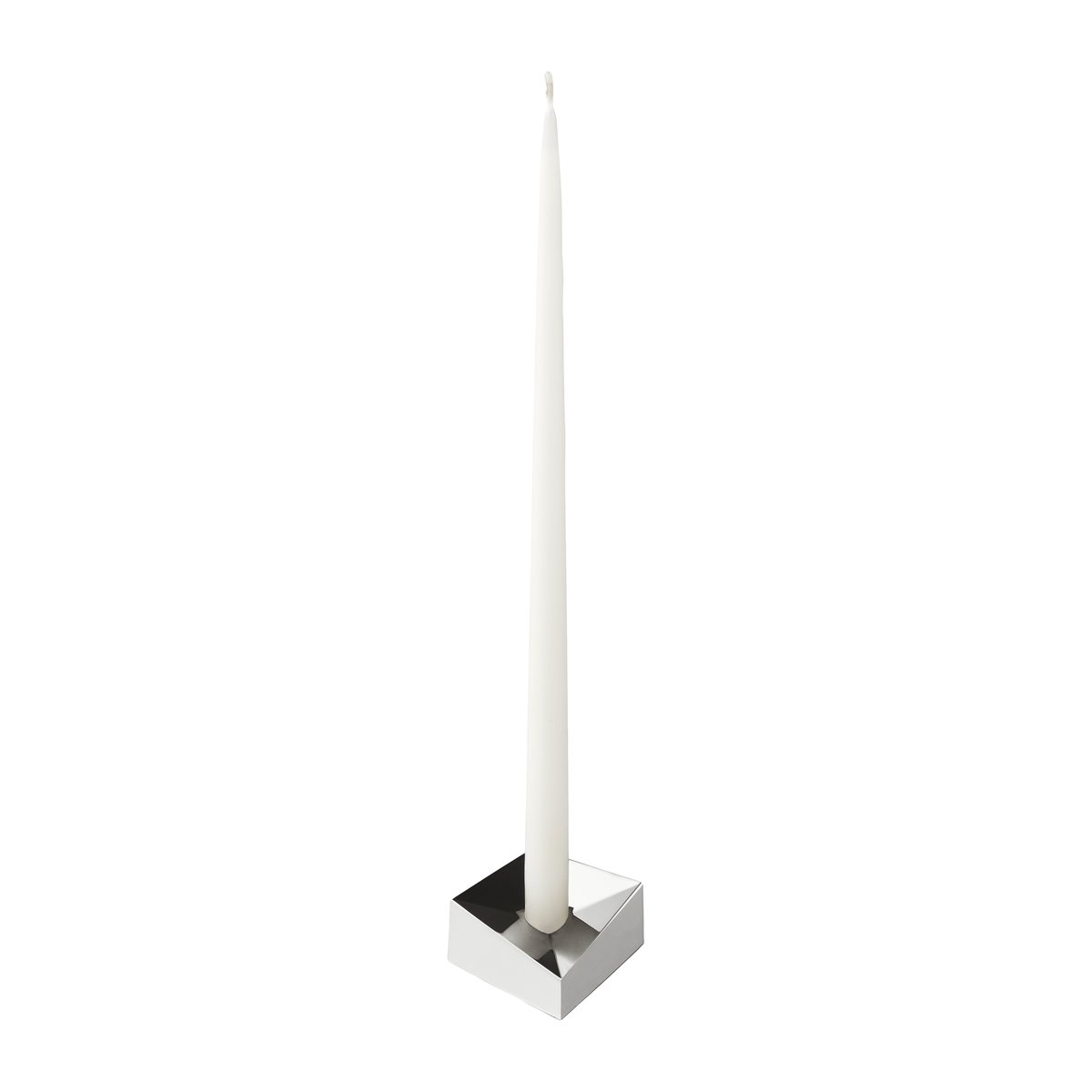 STOFF STOFF Nagel reflect candle holder small 2.7 cm Chrome