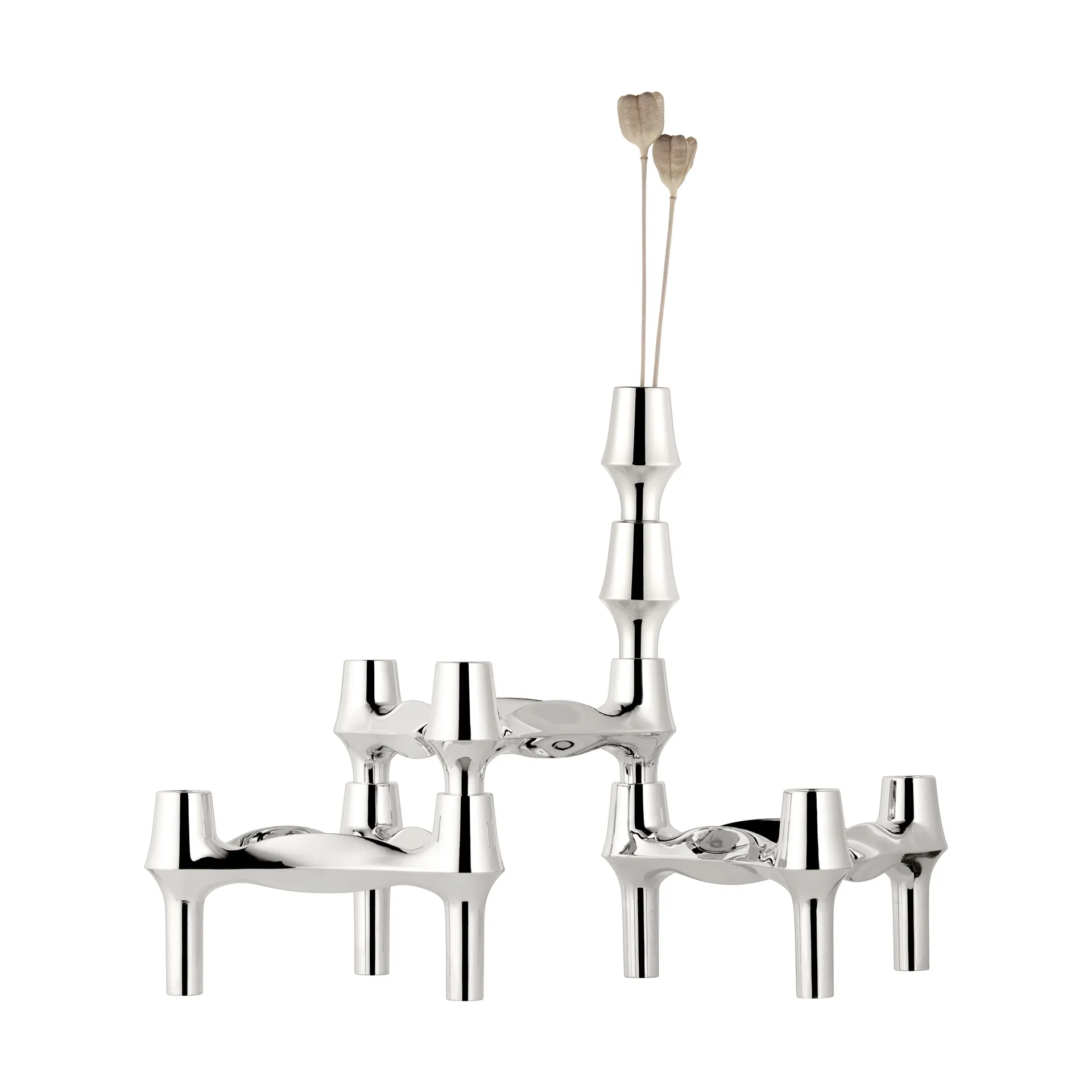 STOFF Nagel vase BMF, Chrome STOFF