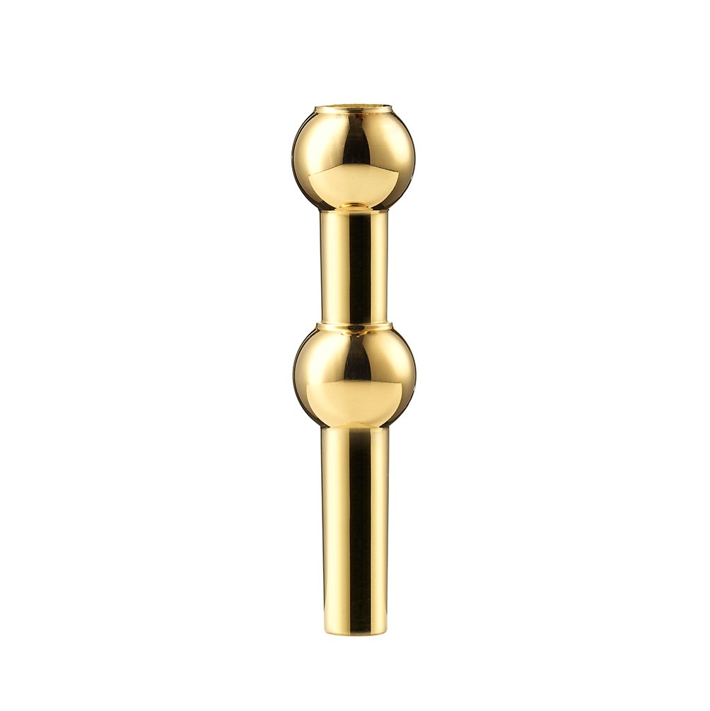 STOFF Nagel vase Brass | Scandinavian Design | Vases | Gold-coloured