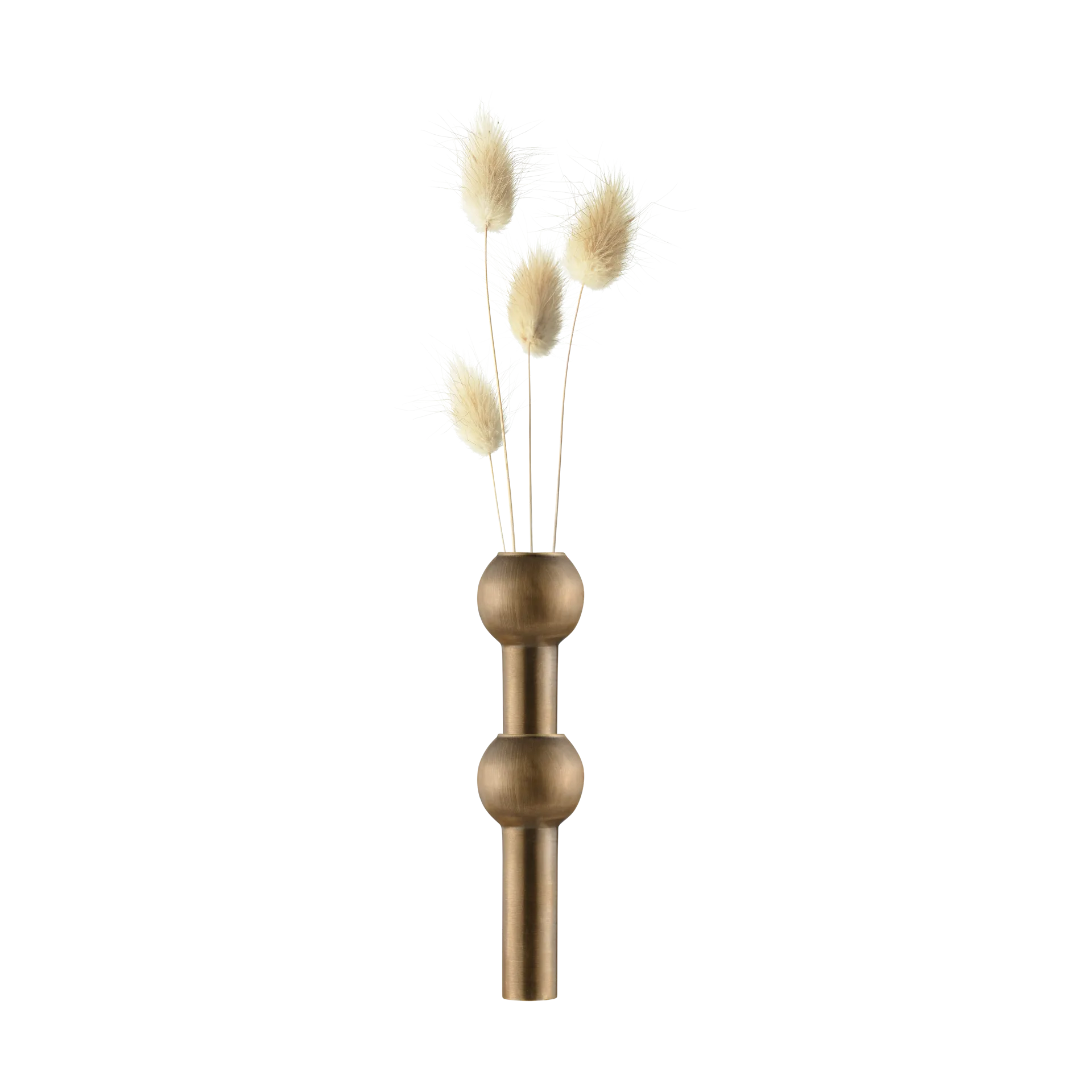 STOFF Nagel vase, Bronzed brass STOFF