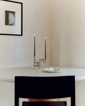 STOFF Nagel vase - Chrome - STOFF