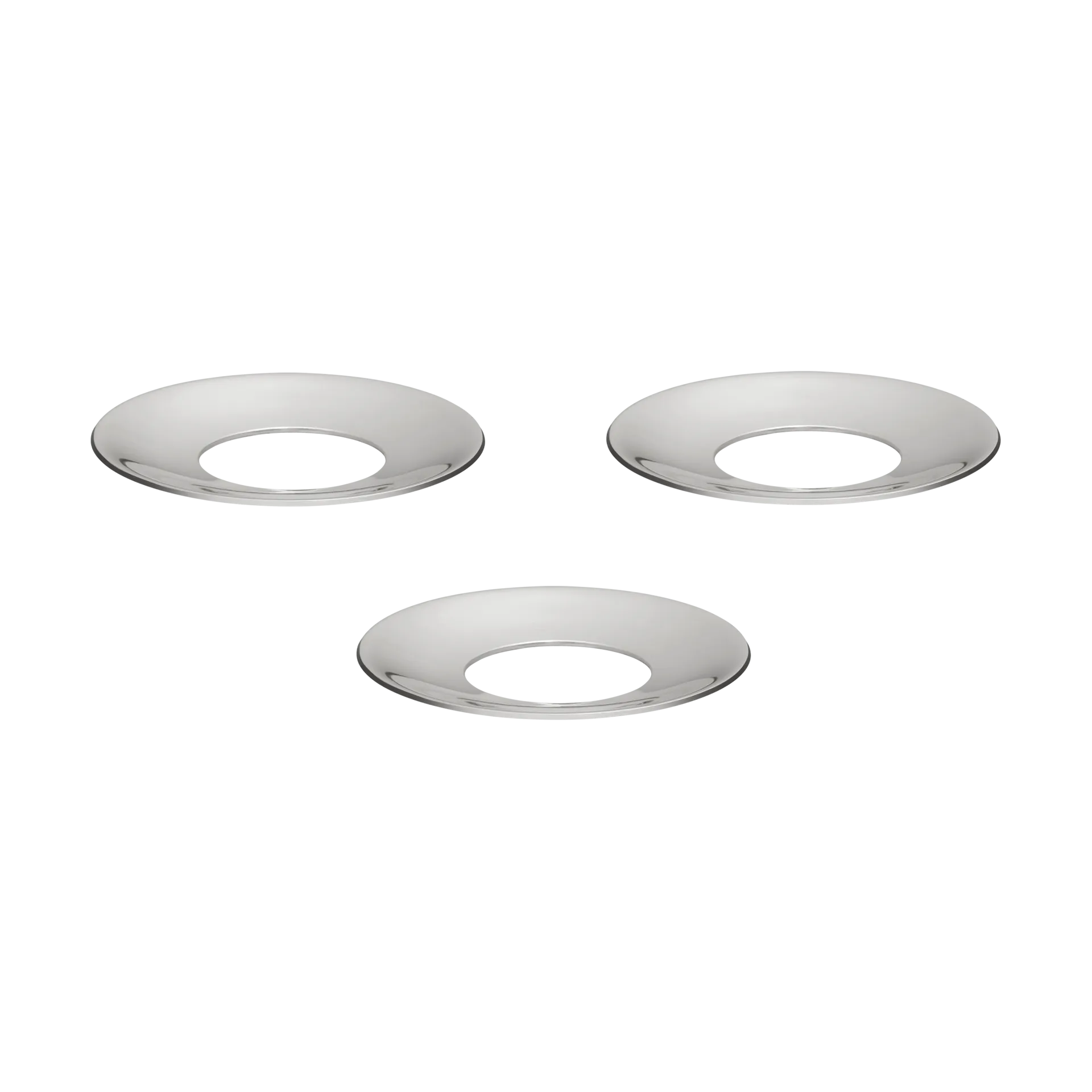 STOFF Nail light cuff 3-pack, Chrome STOFF