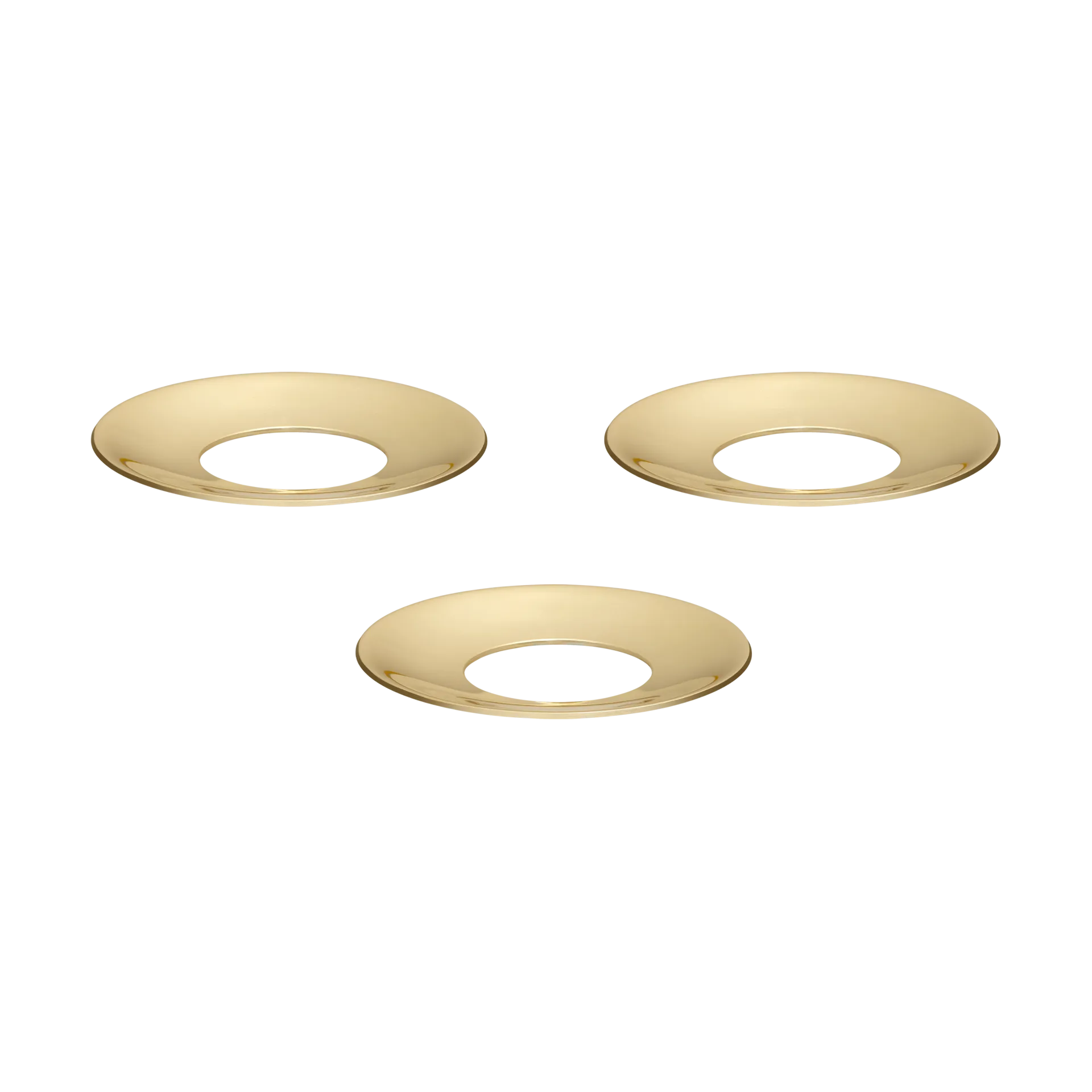 STOFF Nail light cuff 3-pack, Solid brass STOFF