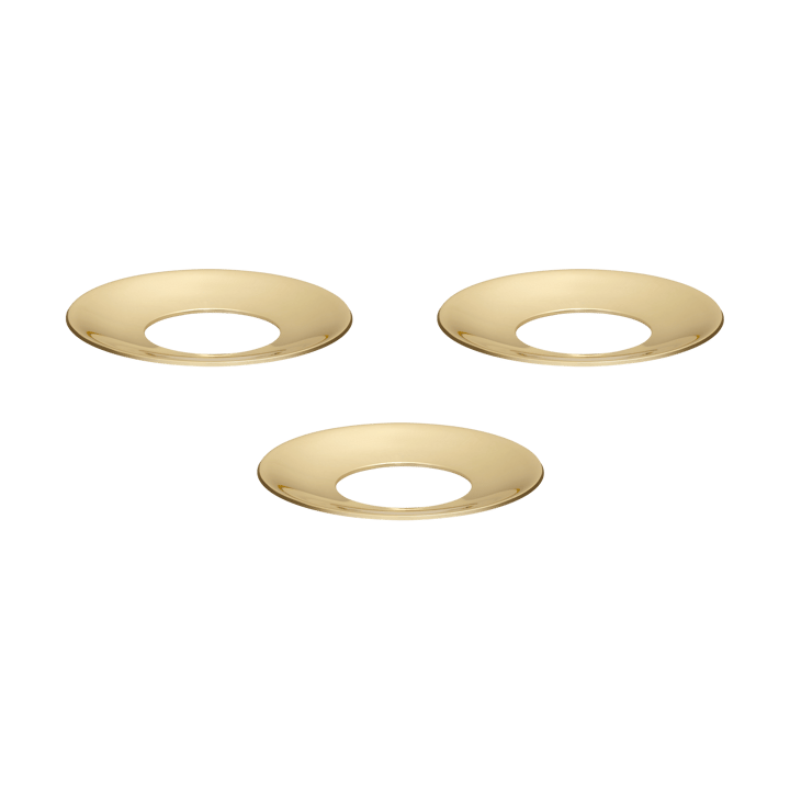 STOFF Nail light cuff 3-pack - Solid brass - STOFF