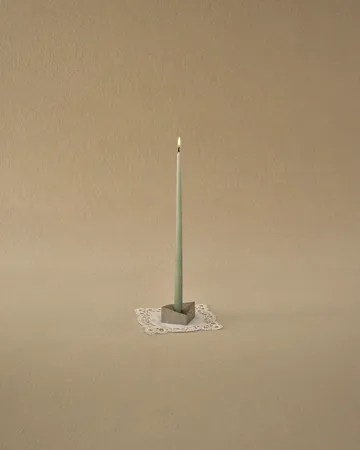 STOFF tapered candle by ester & erik 6-pack - Dusty mint - STOFF