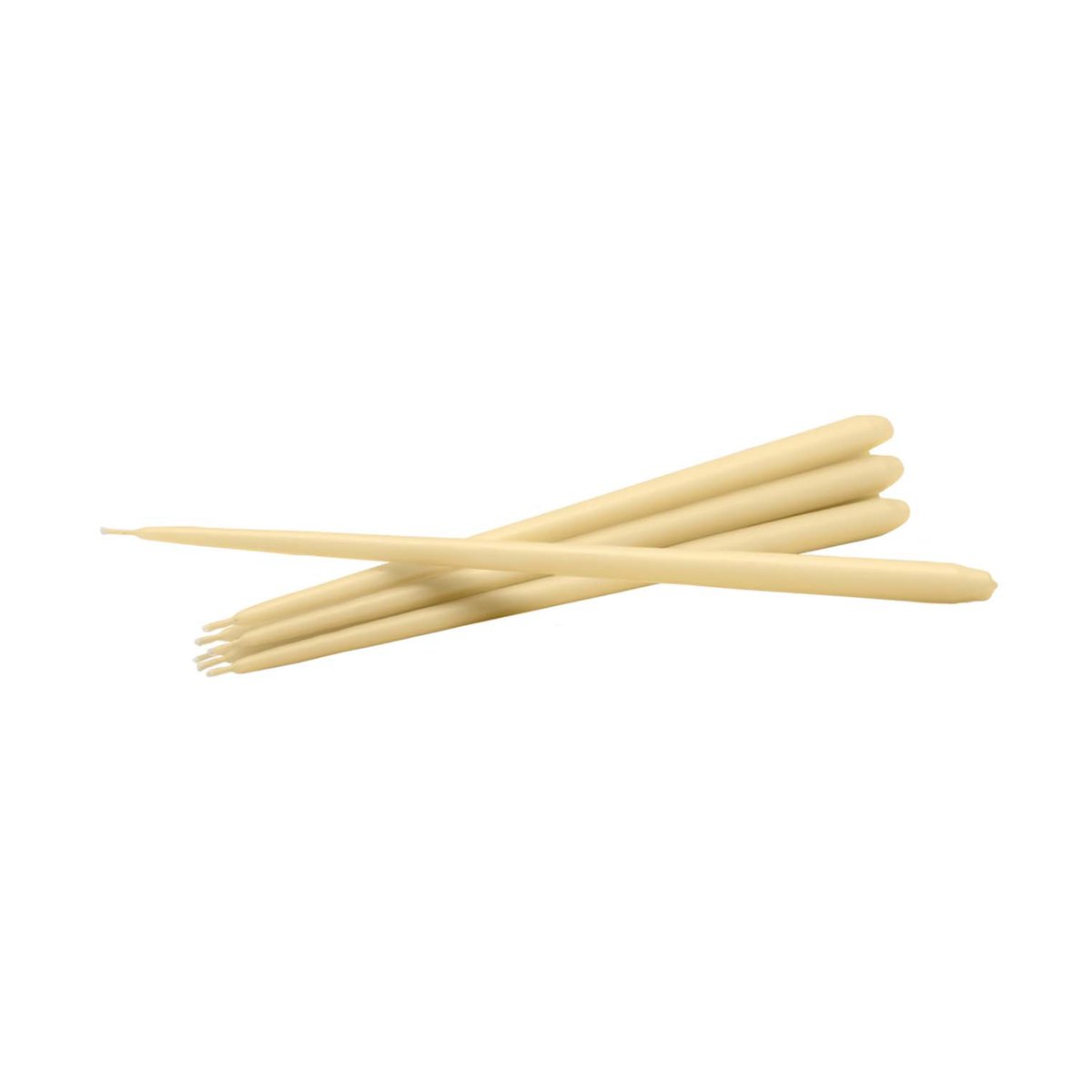 STOFF tapered candle by ester & erik 6-pack Ginger | Scandinavian Design | Candles | Brown