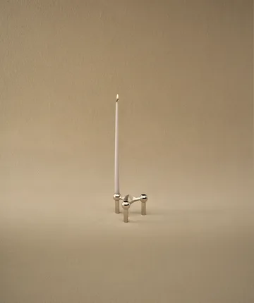 STOFF tapered candle by ester & erik 6-pack - Light lavender - STOFF