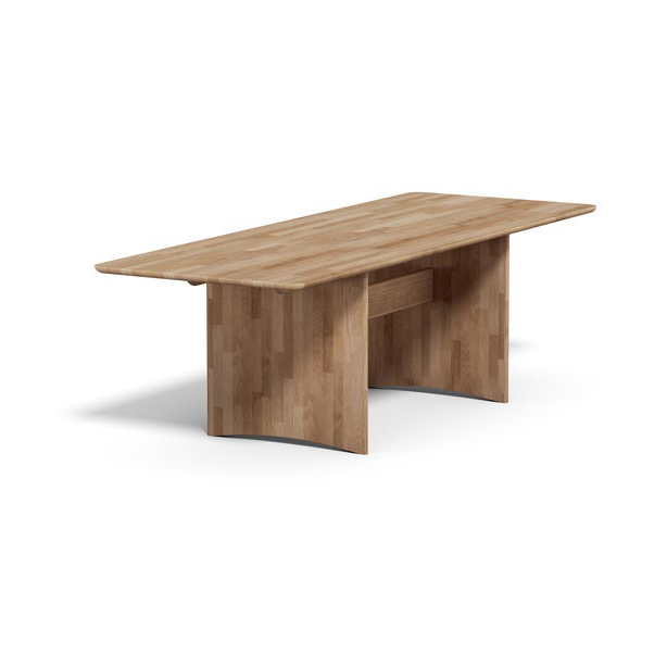 Stolab Alt table 90x245 cm oak Natural oil | Scandinavian Design | Dining tables | Brown