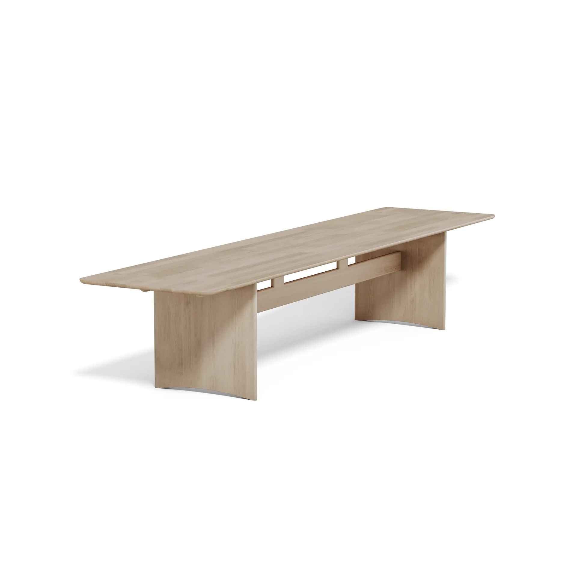 Alt table 90x385 cm oak, Light matte lacquer Stolab