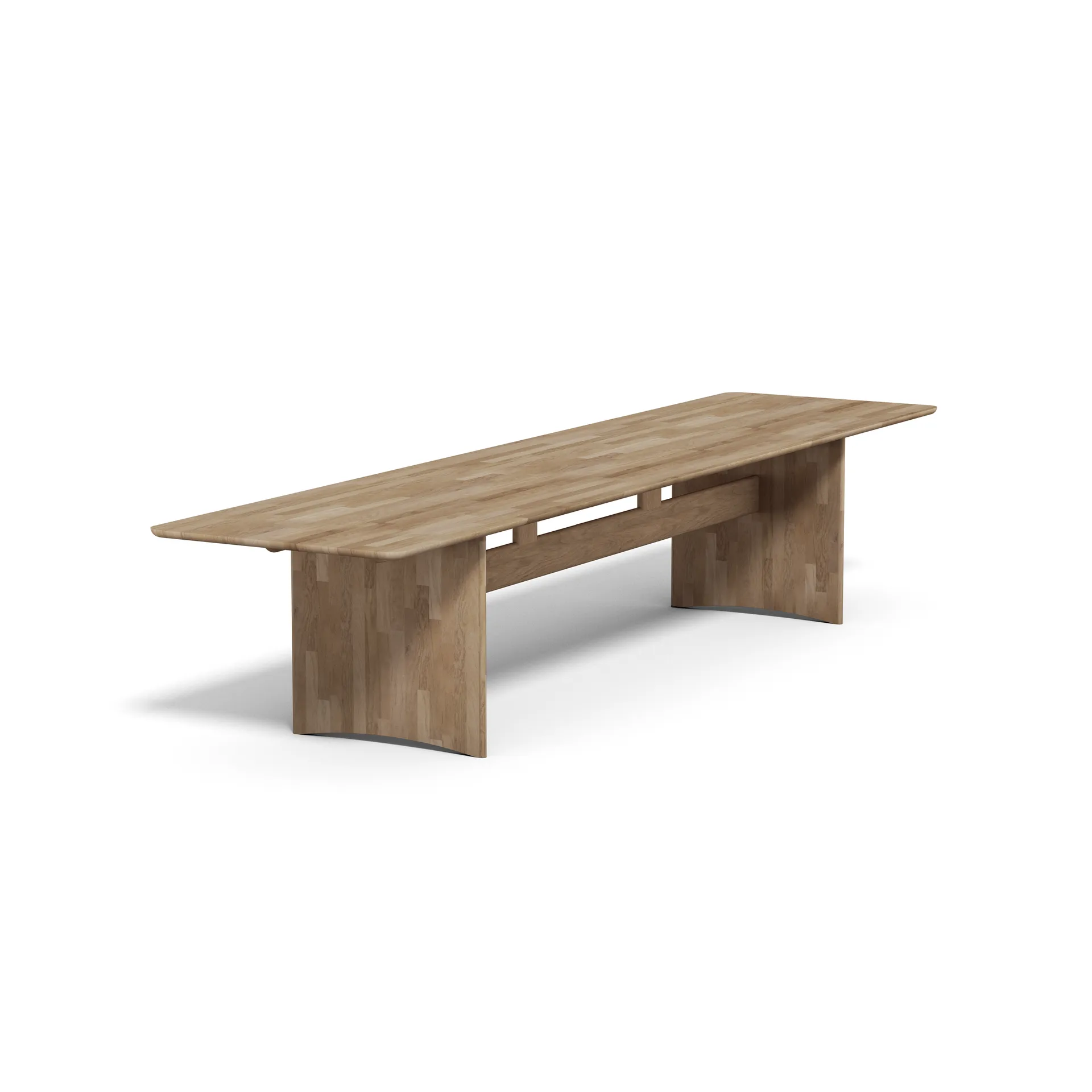 Alt table 90x385 cm oak, Natural oil Stolab