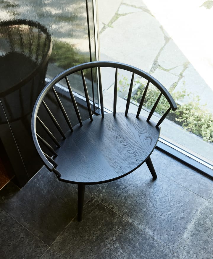 Arka lounge chair birch - Black - Stolab