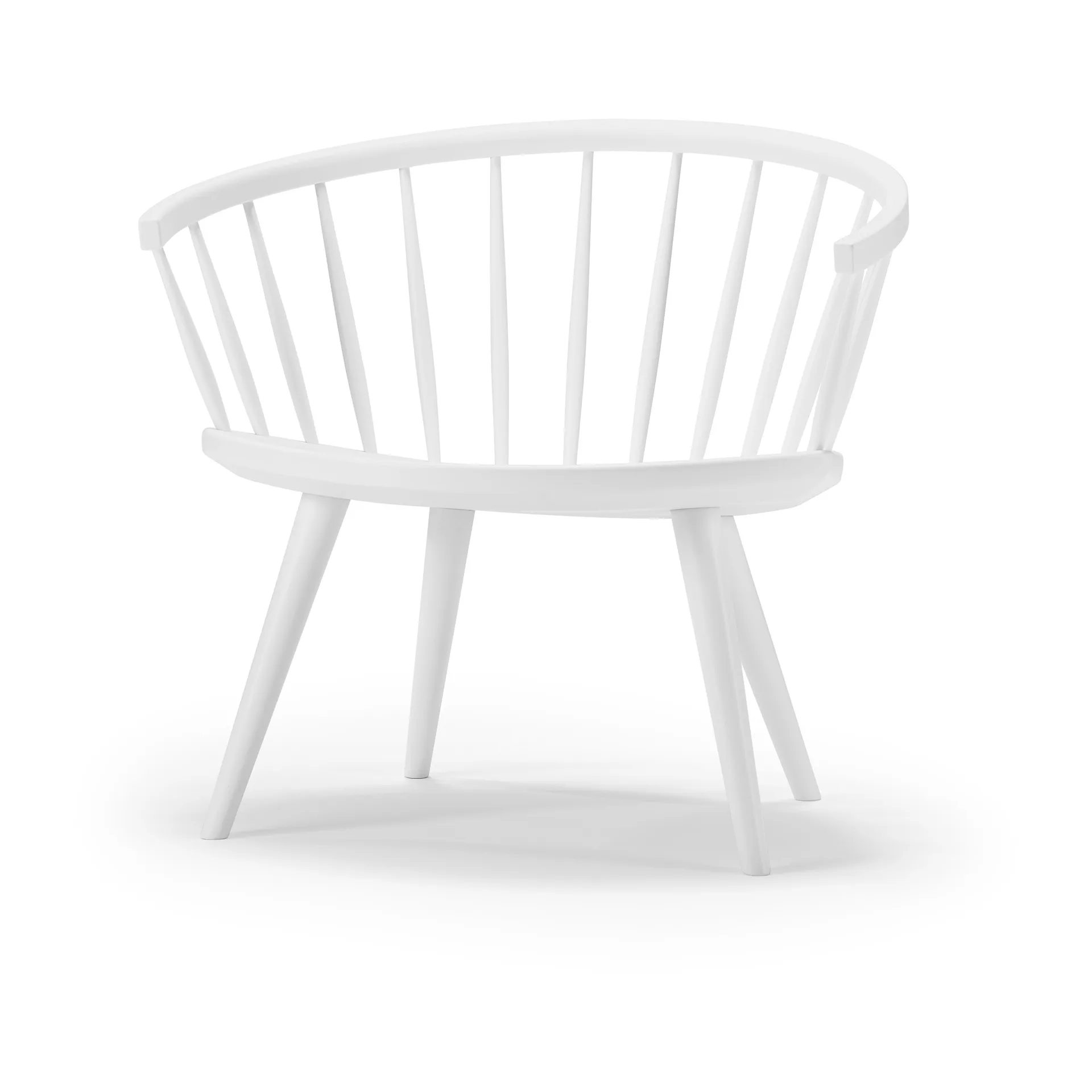 Arka lounge chair birch, White Stolab