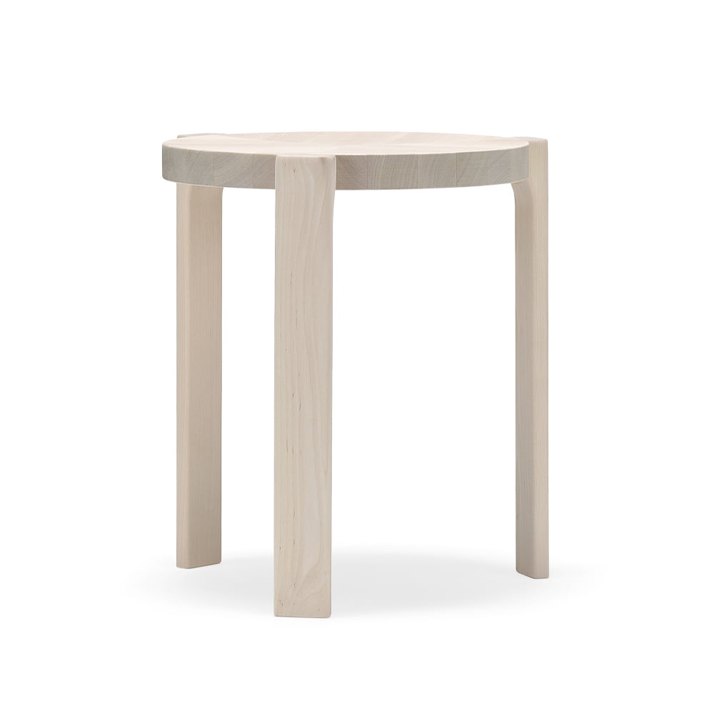 Stolab Bolt stool Birch light matt lacquer | Scandinavian Design | Stools | Beige