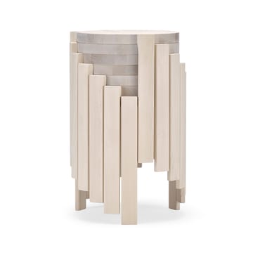 Bolt stool - Birch light matt lacquer - Stolab