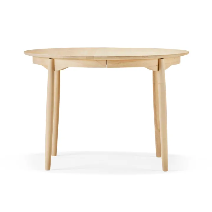 Carl dining table Ø115. divided - Birch natural oil - Stolab