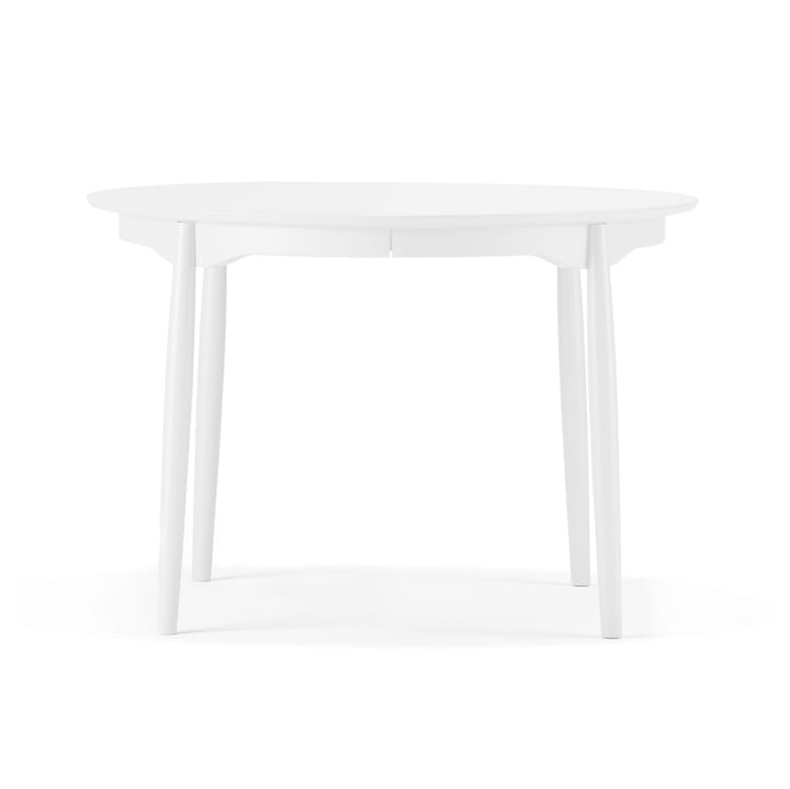 Carl dining table Ø115. divided - Birch white 21 - Stolab