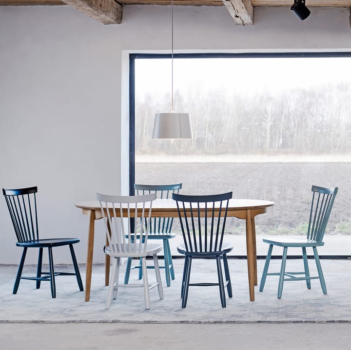 Carl dining table Ø115. divided - Oak - natural oil - Stolab