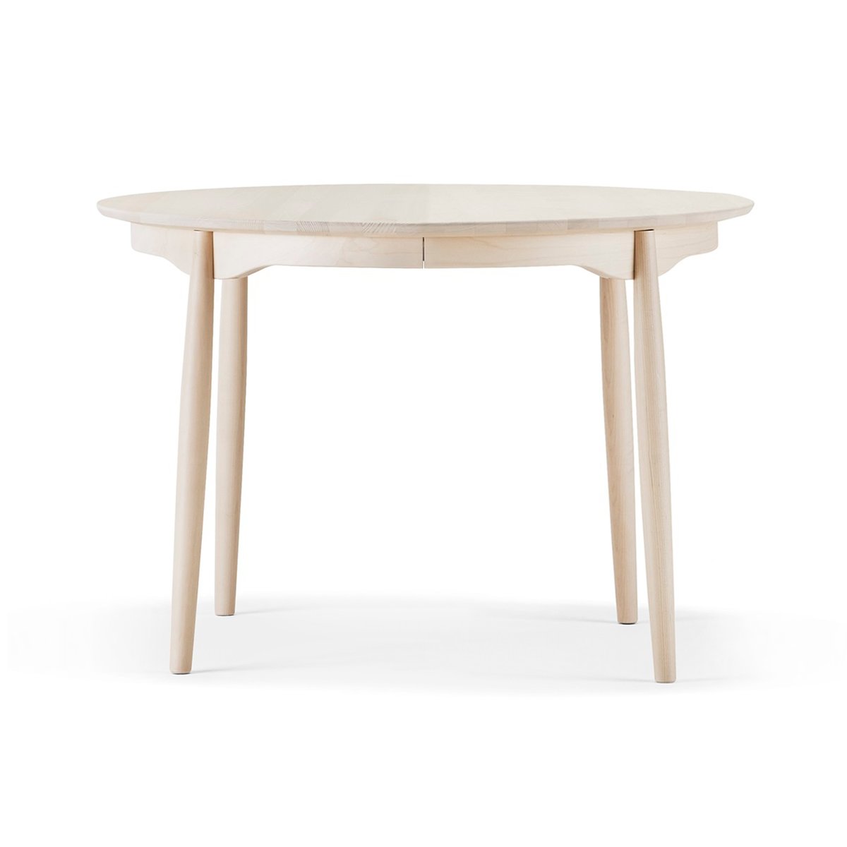 Stolab Carl dining table fixed disc (cannot dismantle) o115 cm Birch light matt lacquered