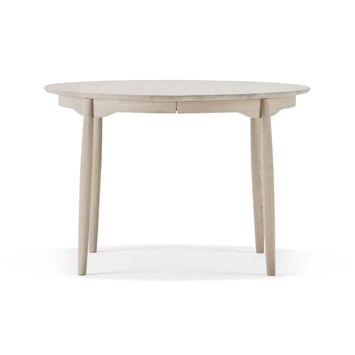 Carl dining table fixed disc (cannot dismantle) Ø115 cm - Oak light matt lacquer - Stolab