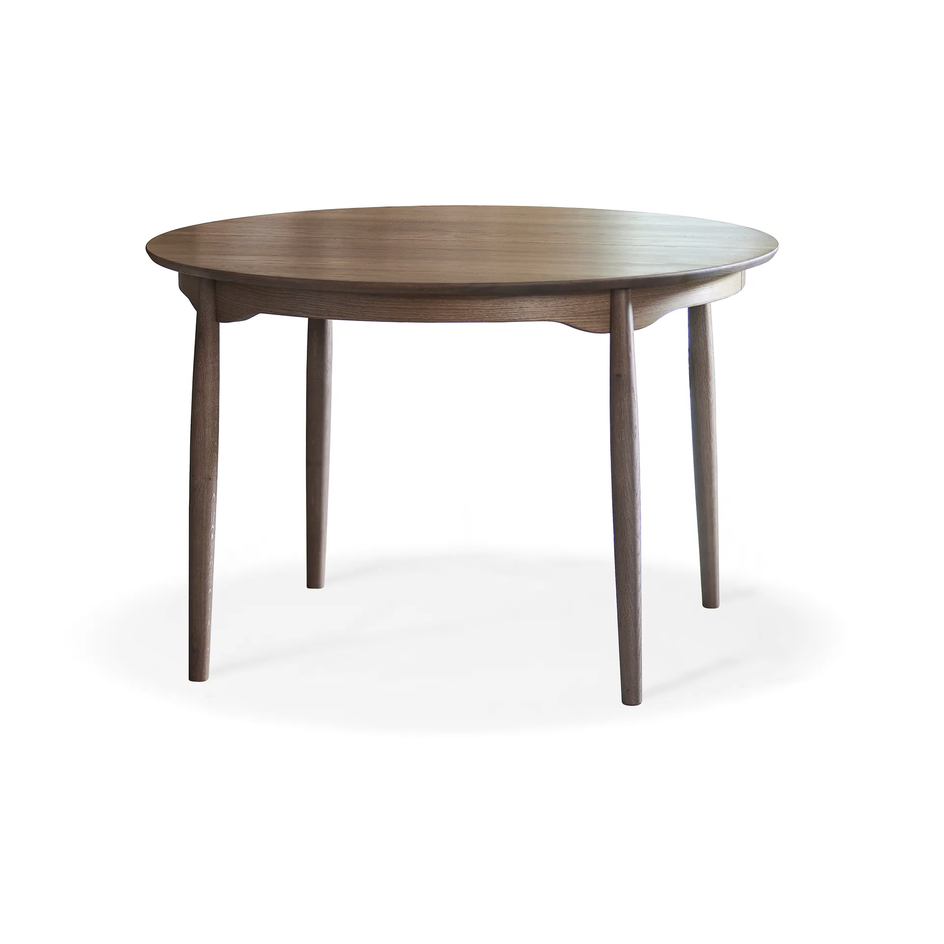 Carl dining table oak, Smoked oak, divisible Stolab
