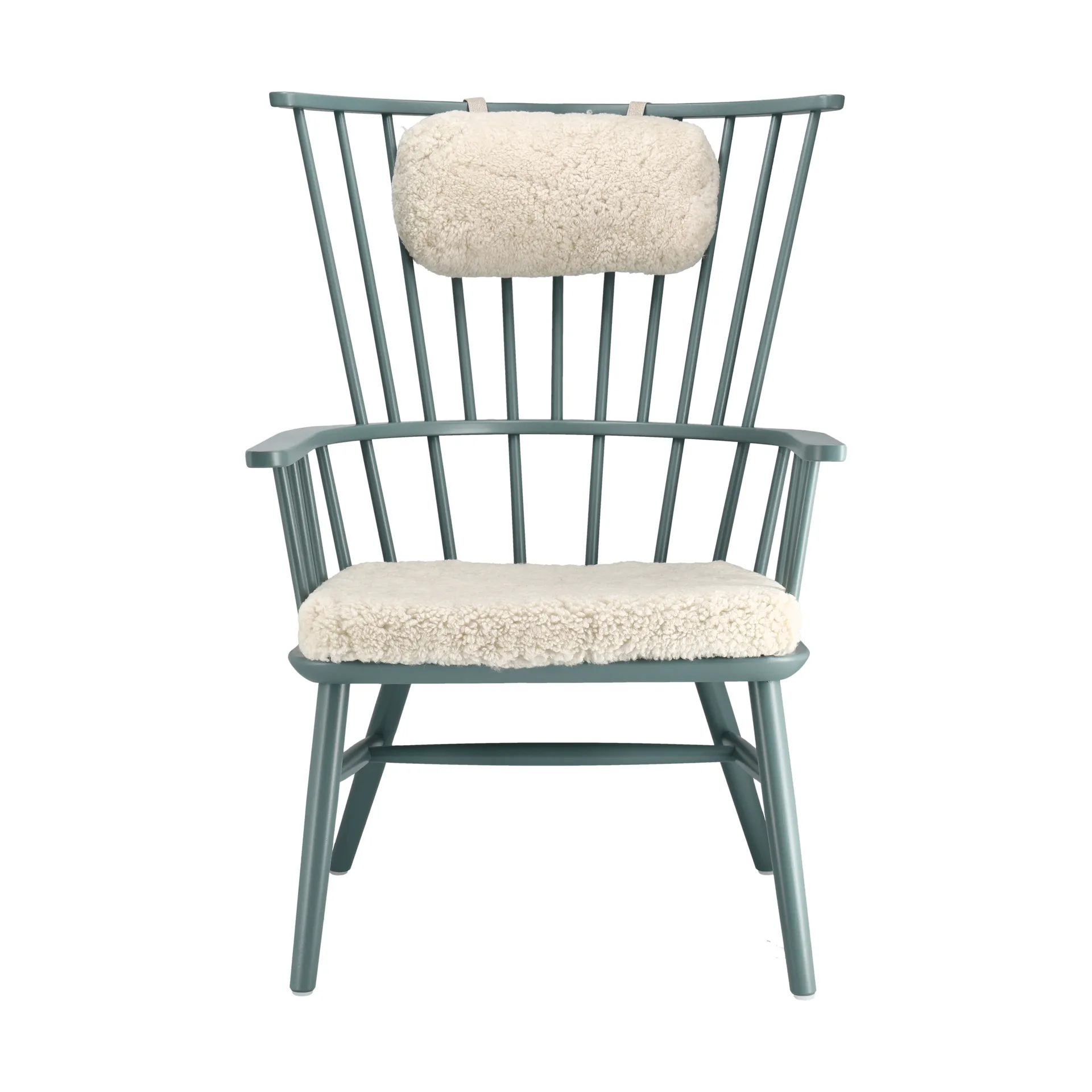 Henriette armchair cushion&headrest Mist-Moonlight Stolab