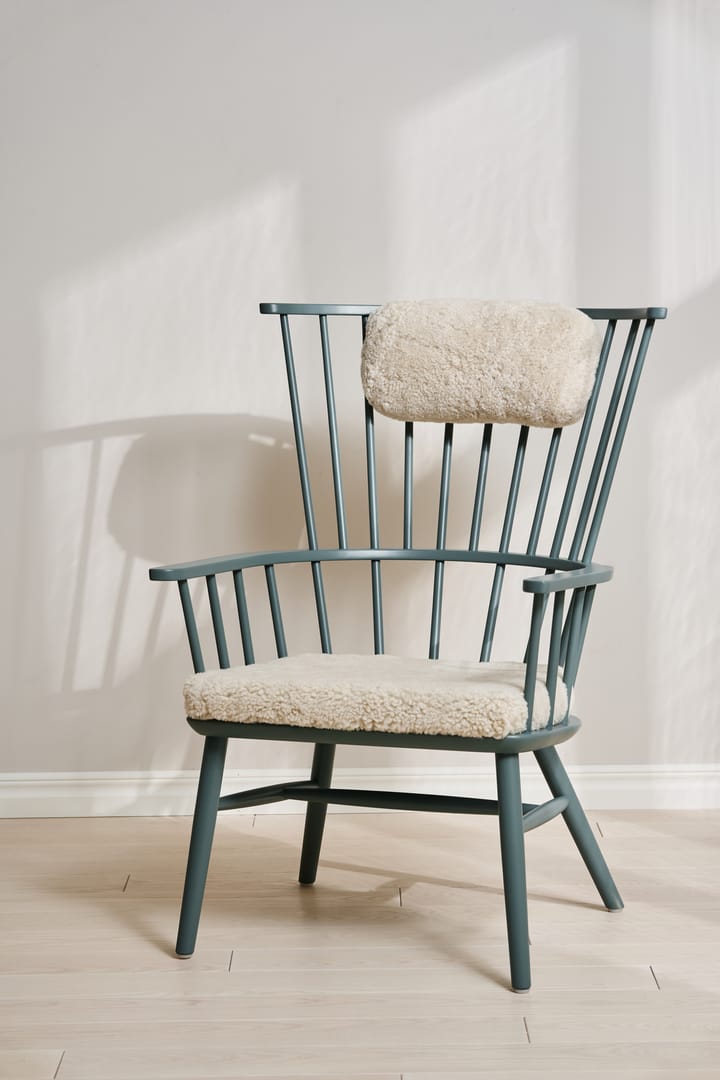 Henriette armchair cushion&headrest Mist-Moonlight Stolab