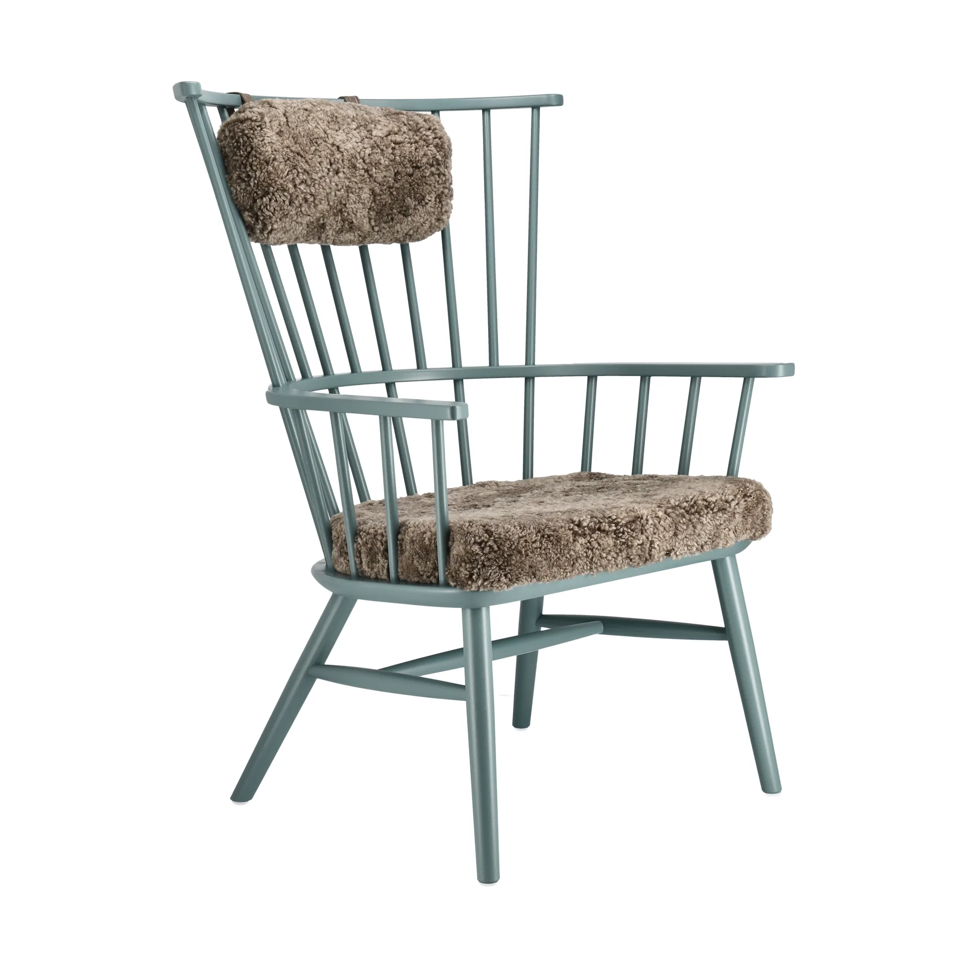 Henriette armchair cushion&headrest Mist-Sahara,  Stolab