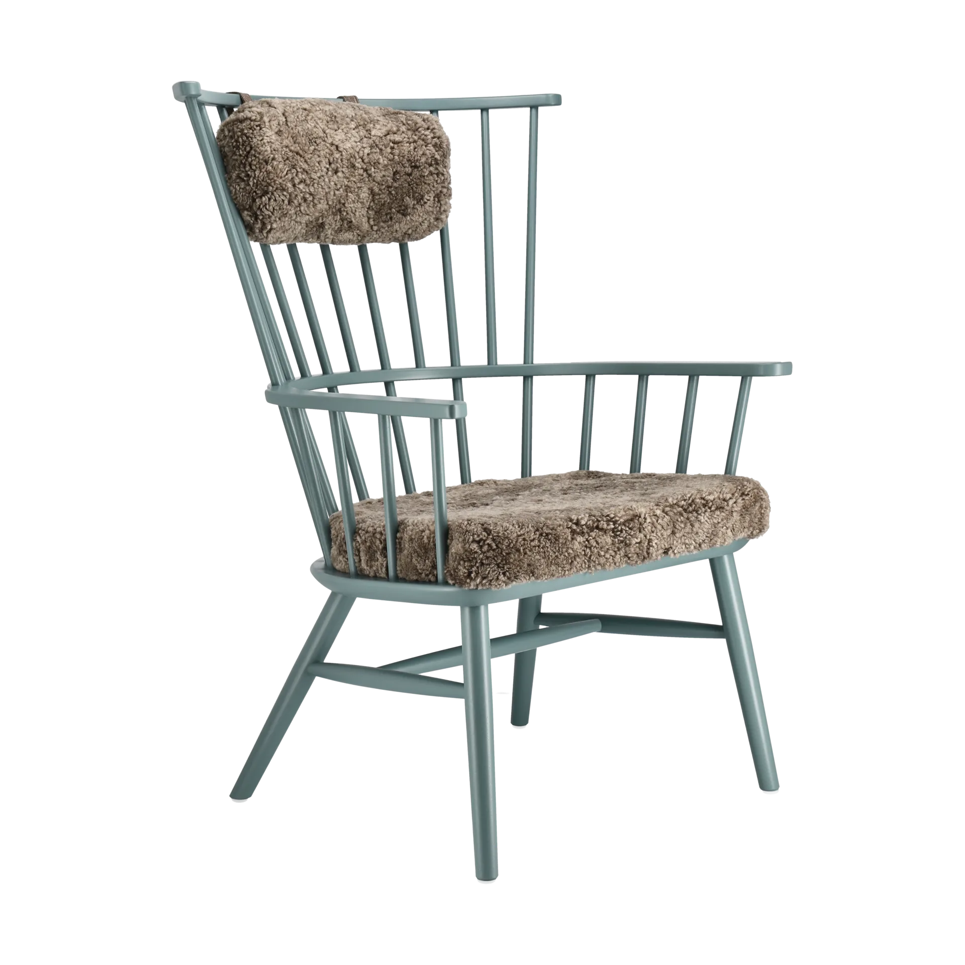 Henriette armchair cushion&headrest Mist-Sahara Stolab
