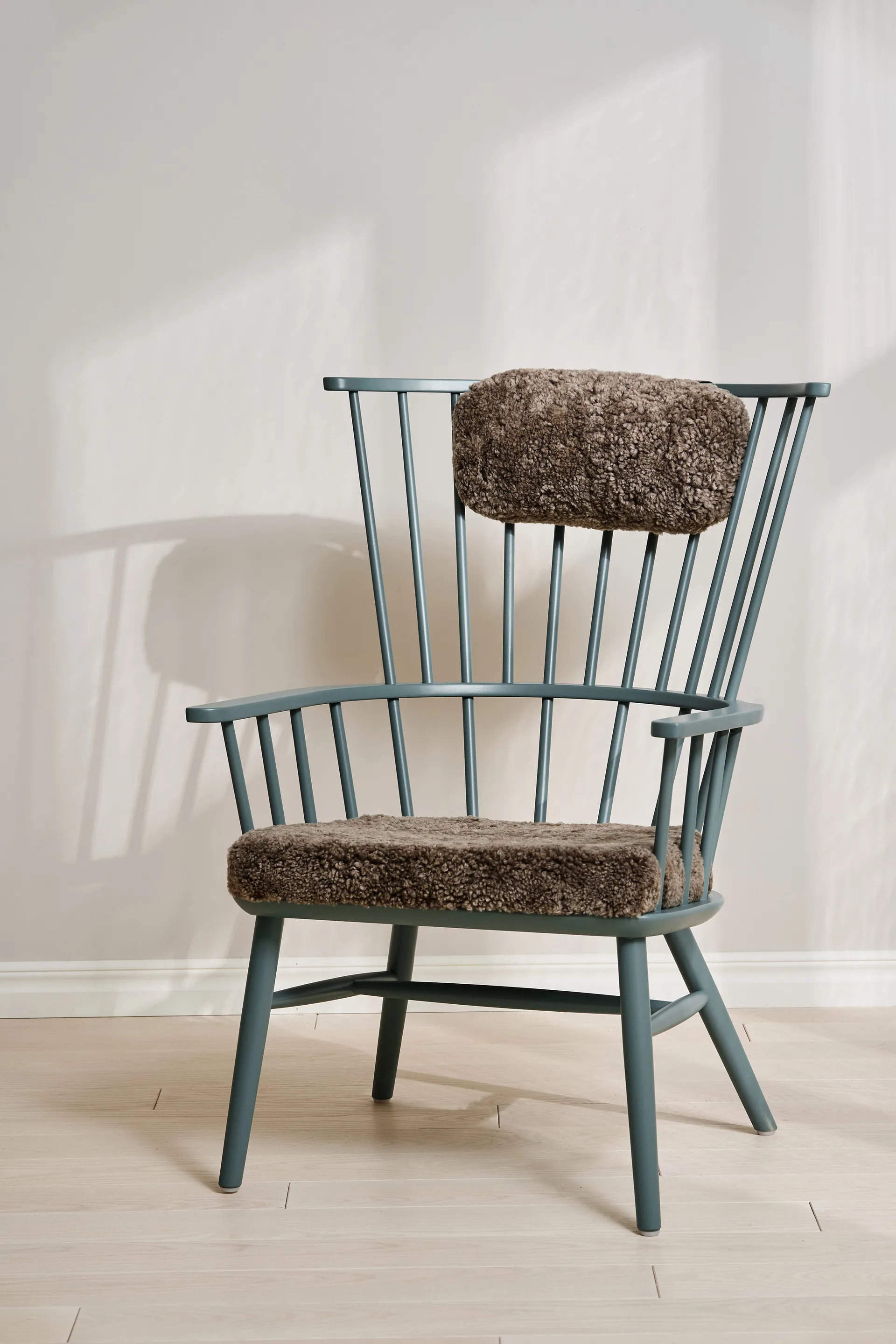 Henriette armchair cushion&headrest Mist-Sahara Stolab