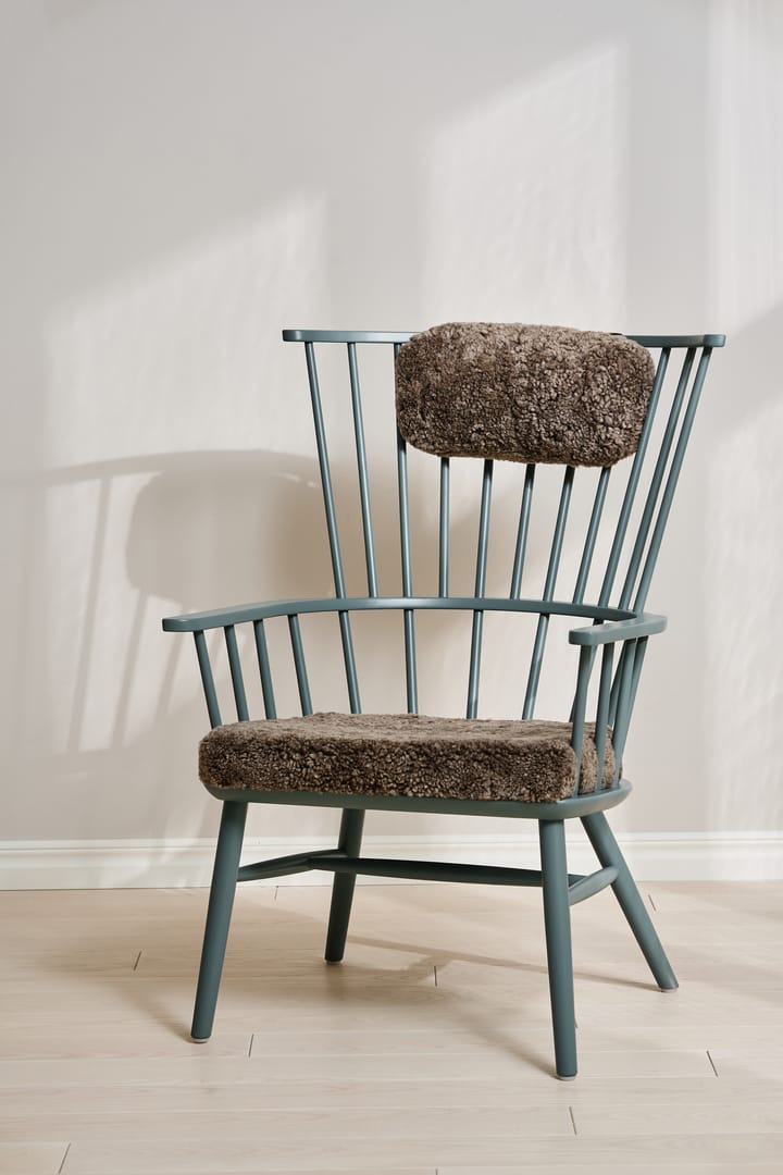 Henriette armchair cushion&headrest Mist-Sahara Stolab
