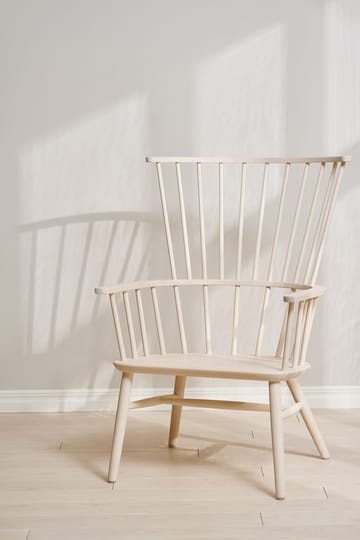 Henriette armchair cushion&headrest White oiled-Espresso - undefined - Stolab
