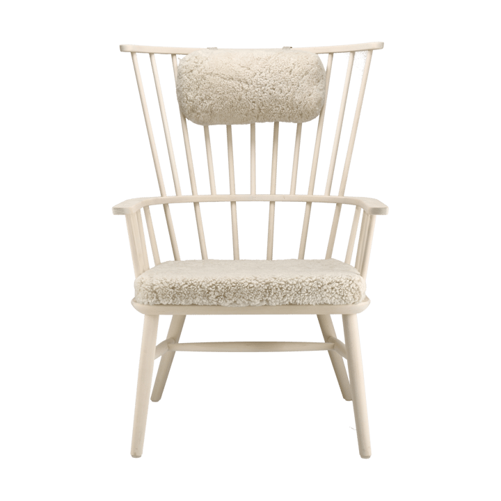 Henriette armchair cushion&headrest White-oiled-Moonlight - undefined - Stolab