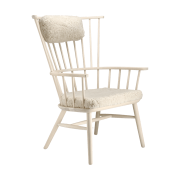 Henriette armchair cushion&headrest White-oiled-Moonlight - undefined - Stolab