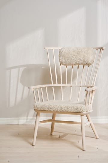 Henriette armchair cushion&headrest White-oiled-Moonlight - undefined - Stolab