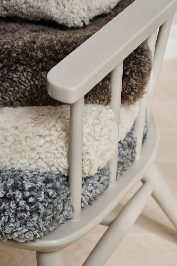 Henriette armchair cushion&headrest White-oiled-Moonlight Stolab