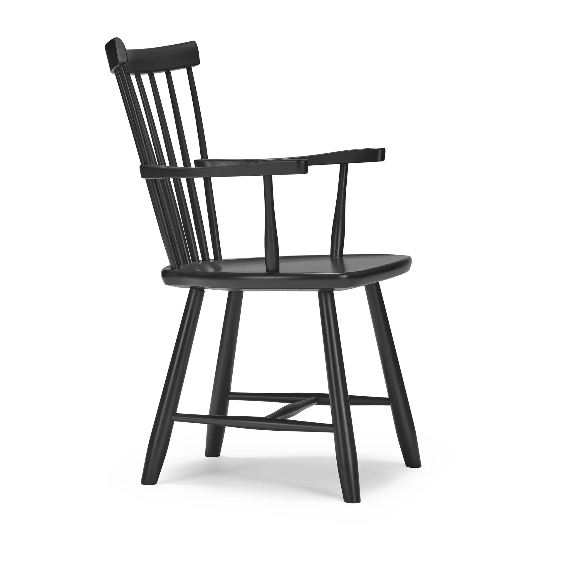 Lilla Åland armchair beech, Black Stolab