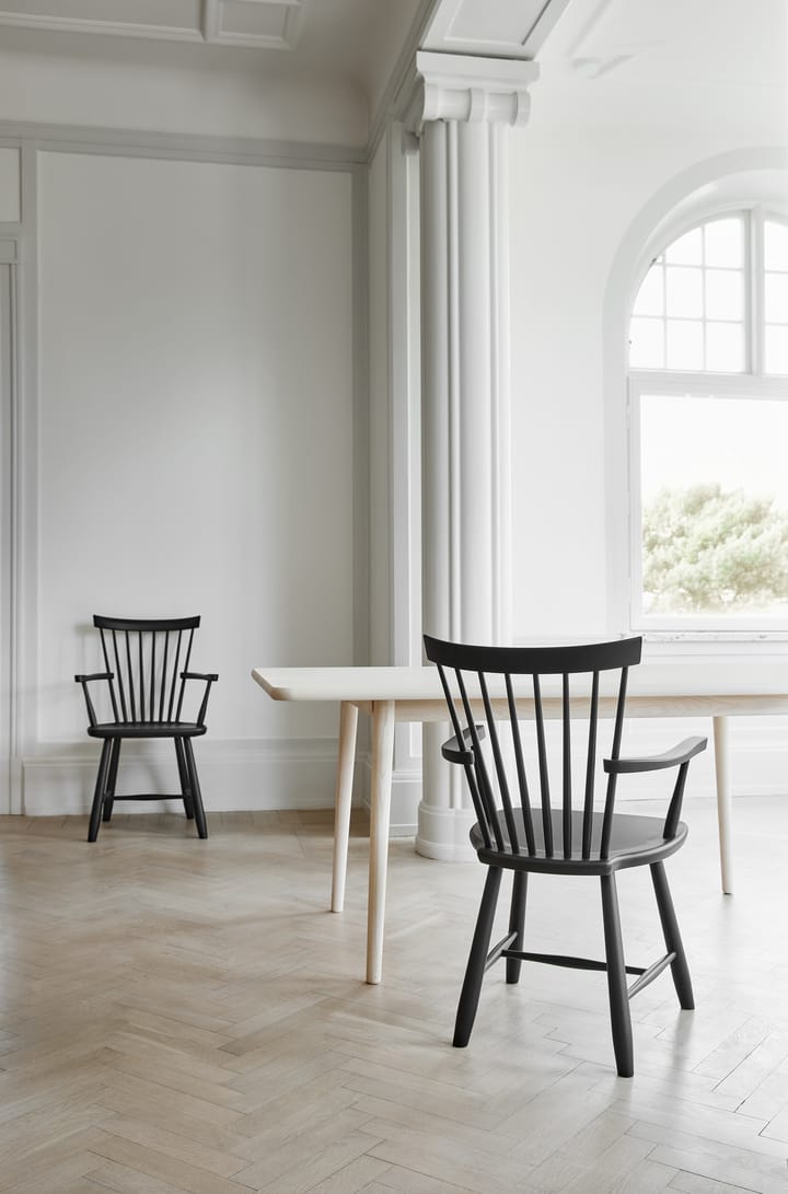 Lilla Åland armchair beech - Black - Stolab