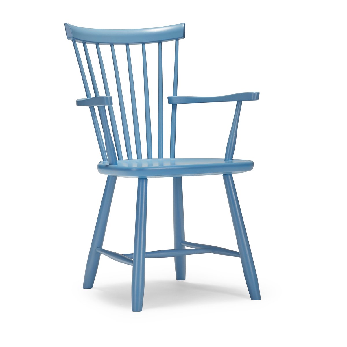 Stolab Lilla Åland armchair beech Dawn blue | Scandinavian Design | Chairs | Blue