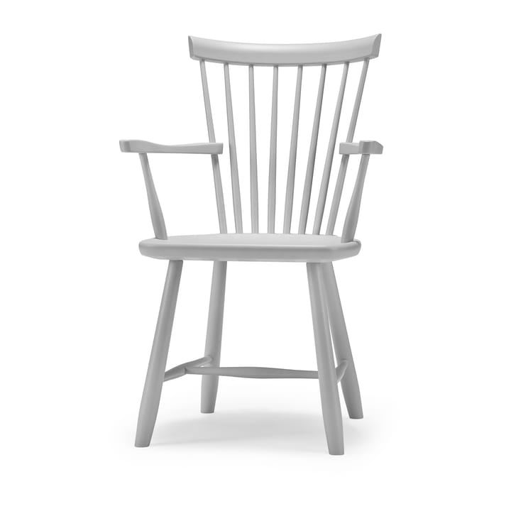 Lilla Åland armchair beech - Light grey - Stolab