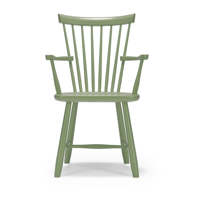 Lilla Åland armchair beech - Olive green - Stolab