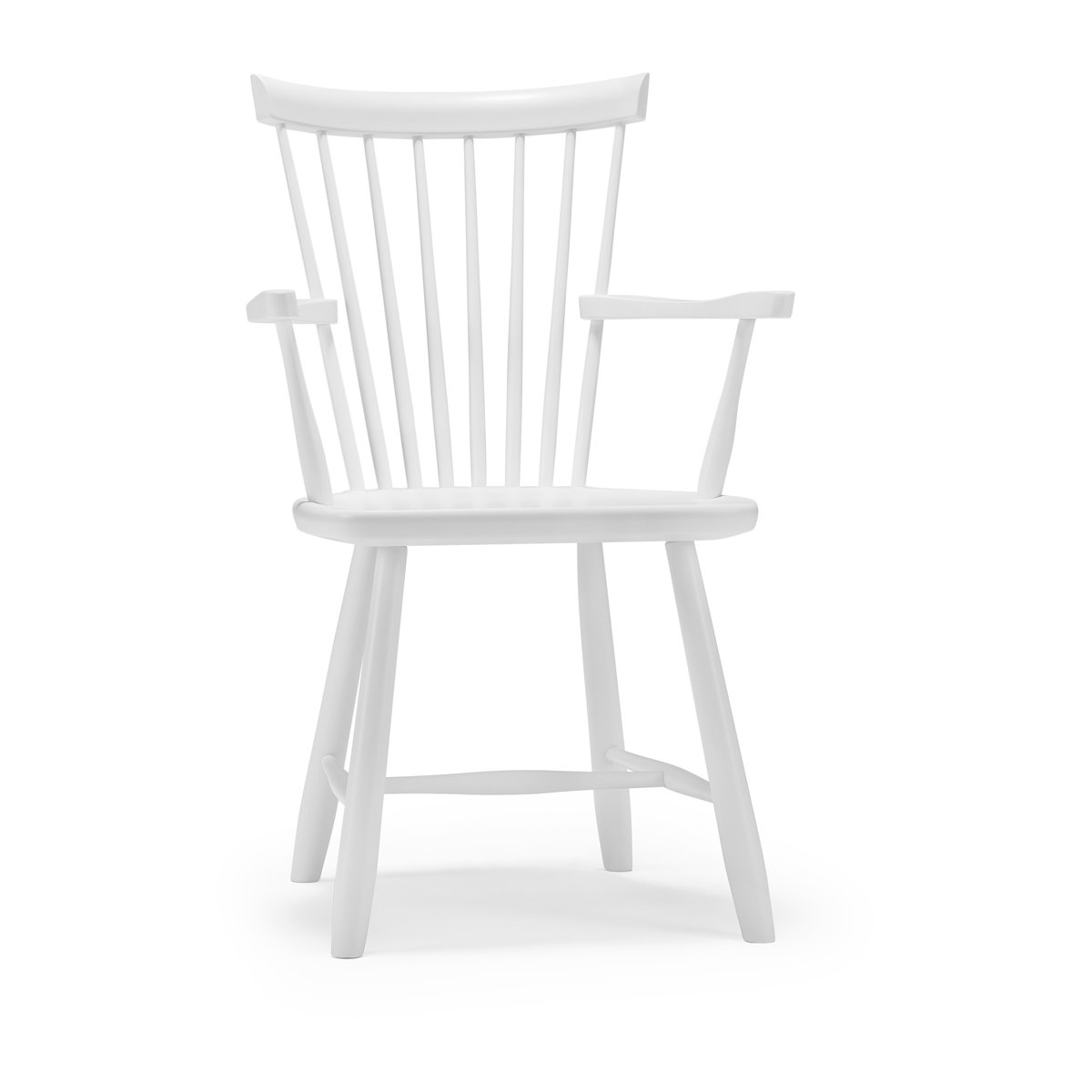Stolab Lilla Åland armchair beech White | Scandinavian Design | Chairs | White