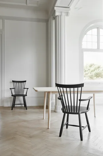 Lilla Åland armchair - Black (beech) - Stolab