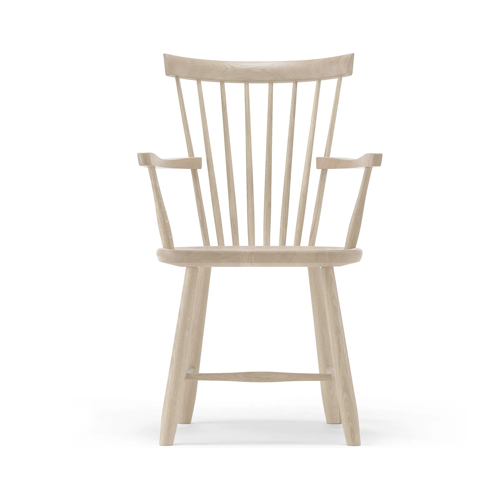 Lilla Åland armchair oak, Matte-lacquer - light Stolab