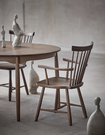 Lilla Åland armchair oak - Smoked oak - Stolab