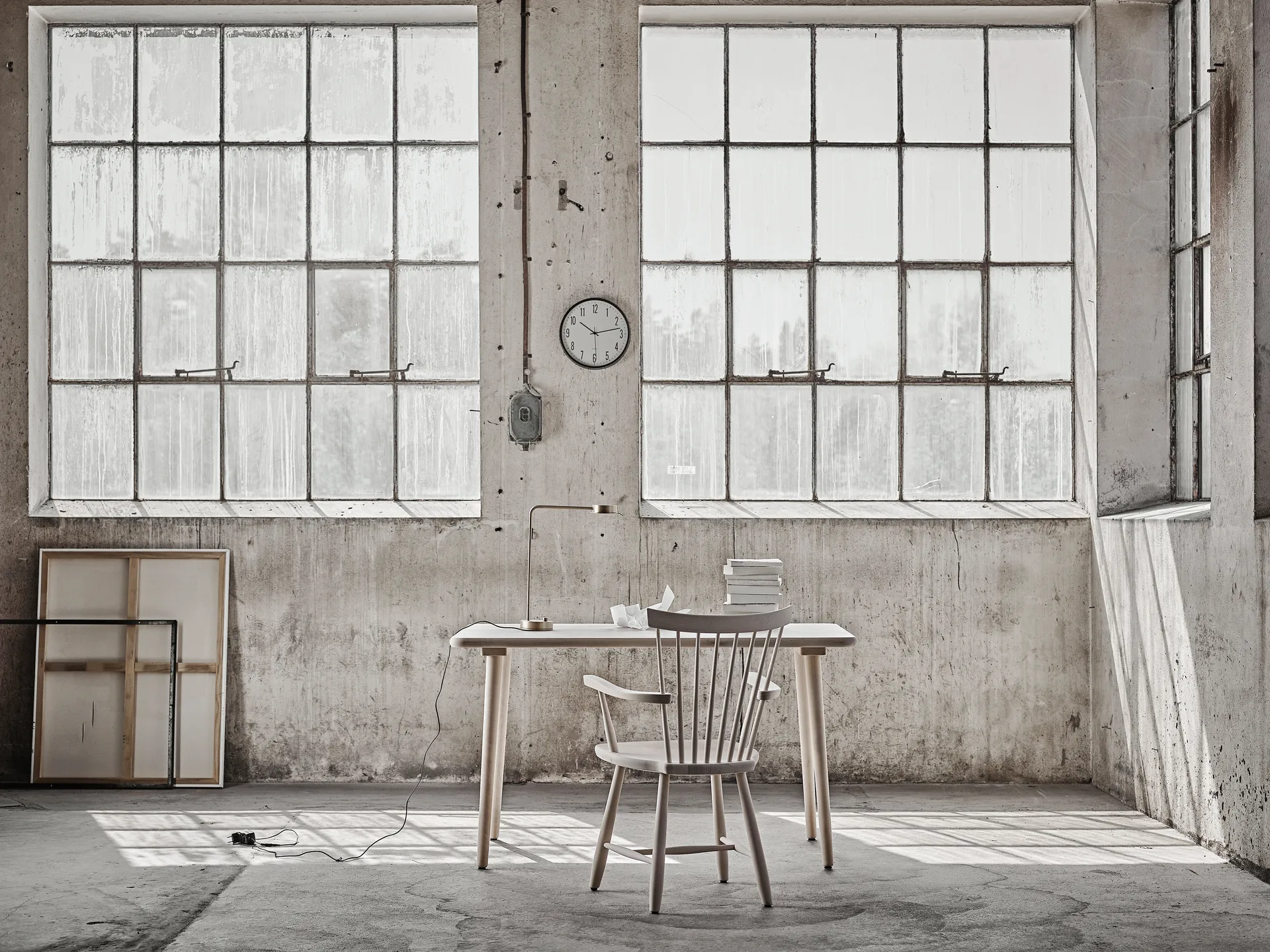 Lilla Åland armchair oak, White oiled Stolab