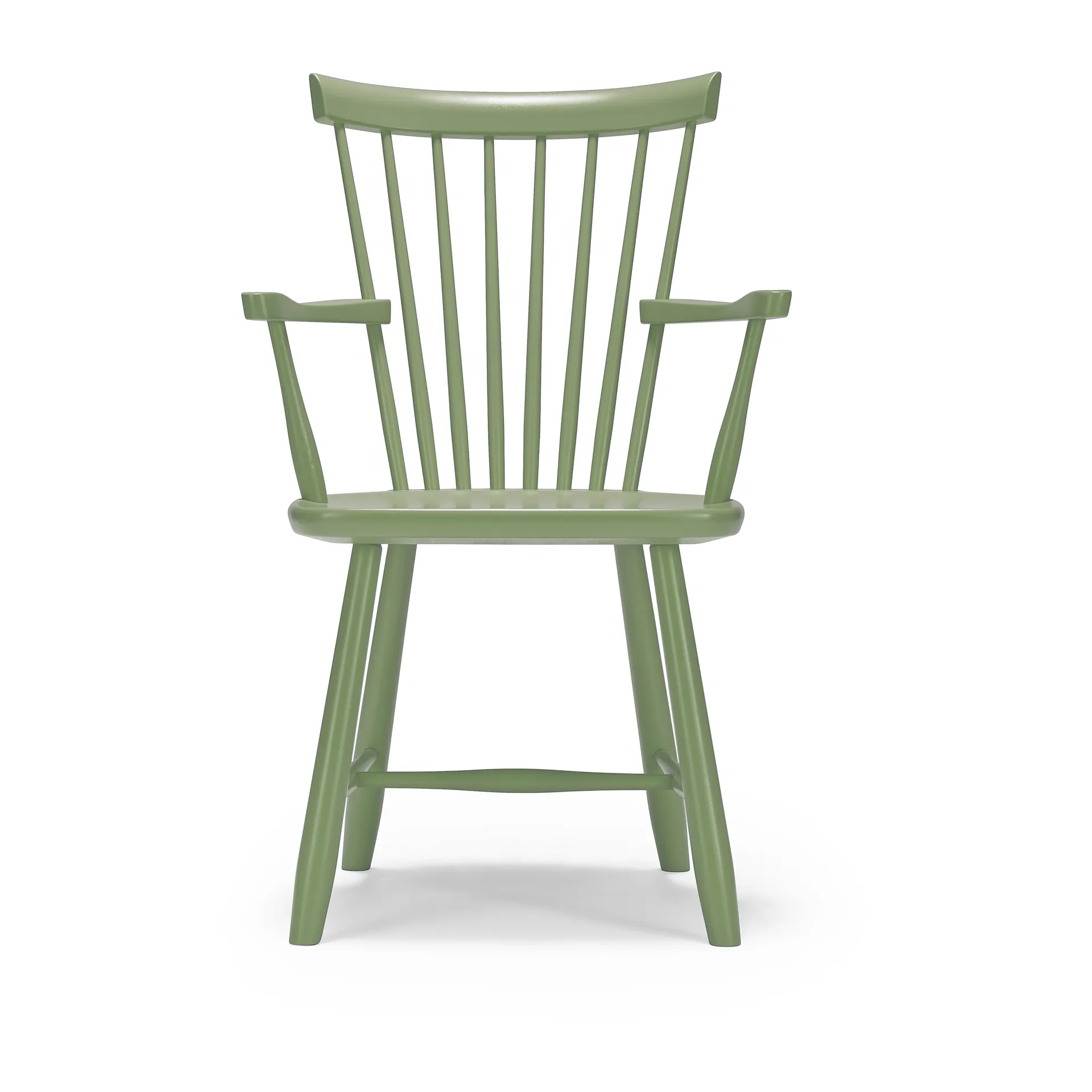Lilla Åland armchair, Olive green (beech) Stolab
