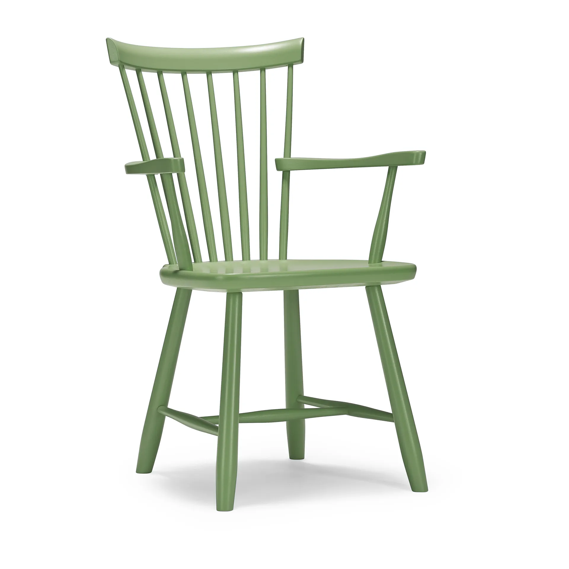 Lilla Åland armchair, Olive green (beech) Stolab