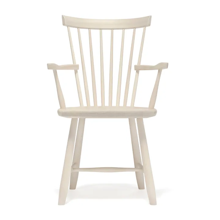 Lilla Åland armchair - White oiled (beech) - Stolab