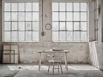 Lilla Åland armchair - White oiled (oak) - Stolab